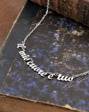 Collana in acciaio Il mio cuore è tuo