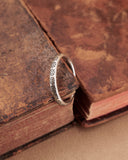 Anello fedina Fiore gotico - Romeo