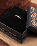 Anello fedina Fiore gotico - Romeo