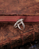 Anello fedina Fiore gotico - Romeo