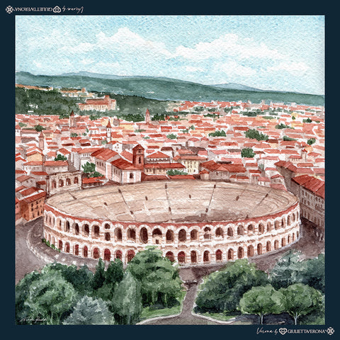 Scarf disegno Arena di Verona