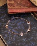 Bracciale Giulietta in argento - Rosa