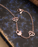 Bracciale Giulietta in argento - Rosa
