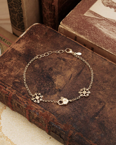 Bracciale Romeo in argento - Giallo