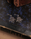 Orecchini a lobo in acciaio Ama il tuo peccato