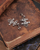 Orecchini a lobo in acciaio Giura di Amarmi