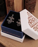 Orecchini a lobo in acciaio Giura di Amarmi