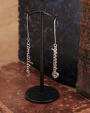 Orecchini pendenti in acciaio - Ama il tuo peccato