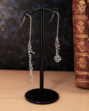 Orecchini pendenti in acciaio - Il mio Cuore è tuo