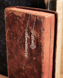 Orecchini pendenti in acciaio - Il mio Cuore è tuo