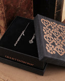 Orecchini pendenti in acciaio - Il mio Cuore è tuo