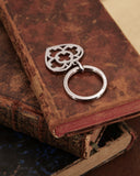 Portachiavi in acciaio lucido - Cuore