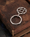 Portachiavi in acciaio lucido - Rosone