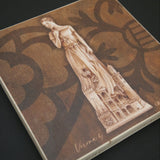 Quadretto in legno - Statua Giulietta