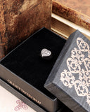 Anello sigillo in argento - Cuore