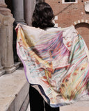 Scarf SETA stampa Verona romantica