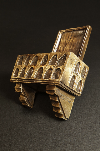 Balcone di Giulietta, replica particolare Bronzeo in metallo